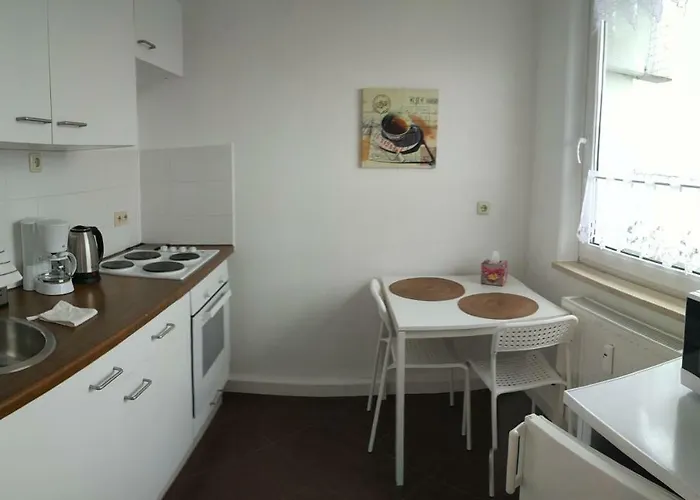 Apartmán Hausburg Studio. View Augsburg
